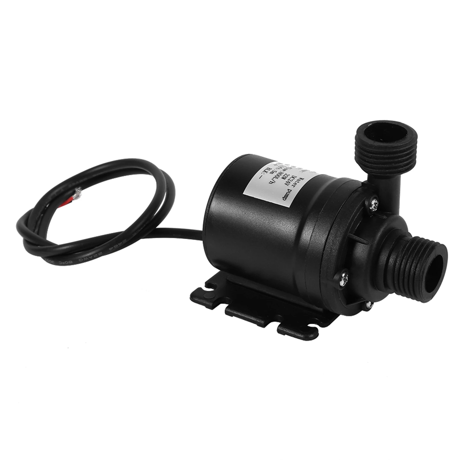 24V   24V Hot Water Circulation Pump Solar Energy Brushless Motor Aquarium Submersible 800L/H 5M Electric