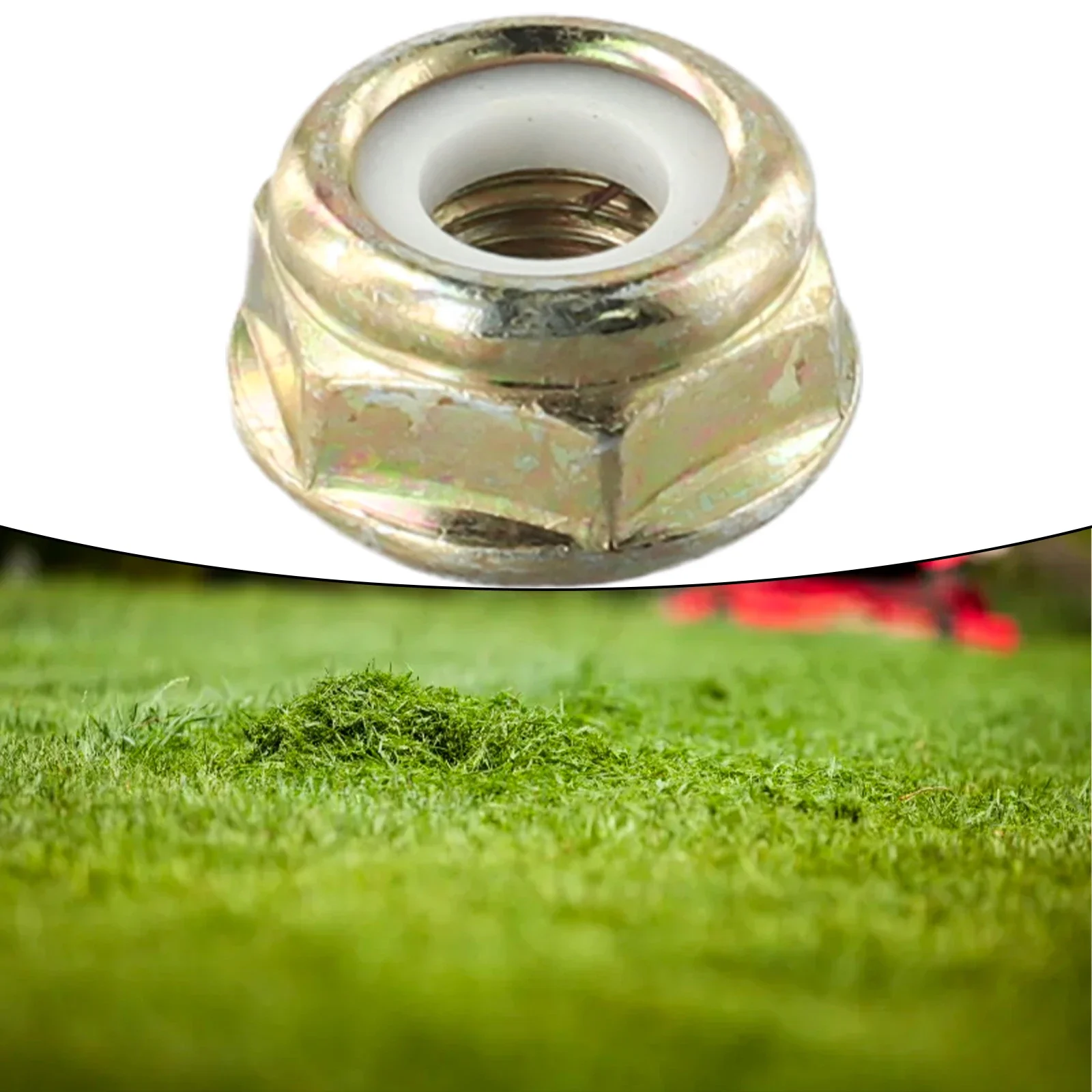 1set M10x1 25 left threaded blade nut is compatible with the trimmer gearbox and has cutting performance tool accessories