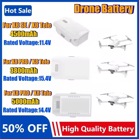 High Quality Flight Battery for FIMI X8 SE X8 PRO X8 Tele Long Endurance Battery Accessories Rechargeable Drone Battery