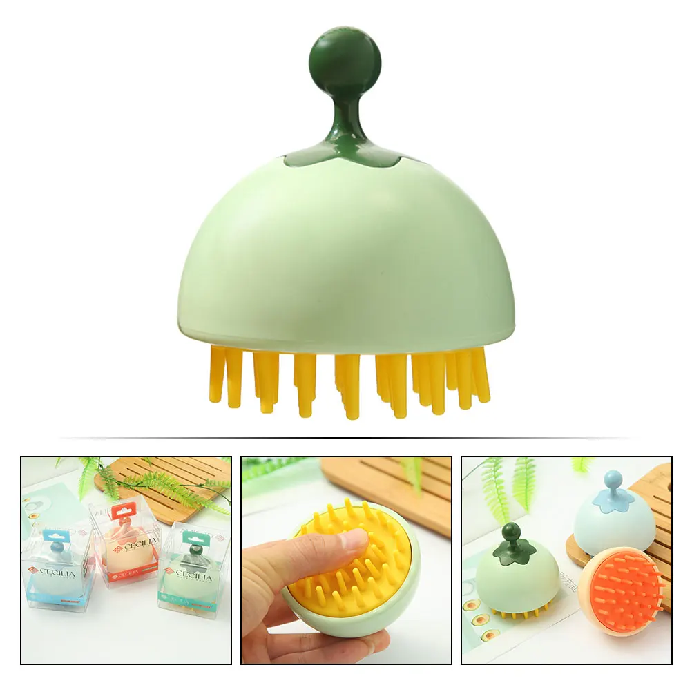 

Shampoo Scalp Massager Brush For Women Men Dandruff Removal Hair Washing Comb Exfoliating Shower Hairbrush Tool Scalp