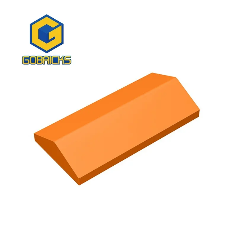 Gobricks 1 قطعة MOC المنحدر 2x4 الطوب المزدوج متوافق مع 3299 نموذج اللبنات الاطفال الهدايا التعليمية تجميع اللعب