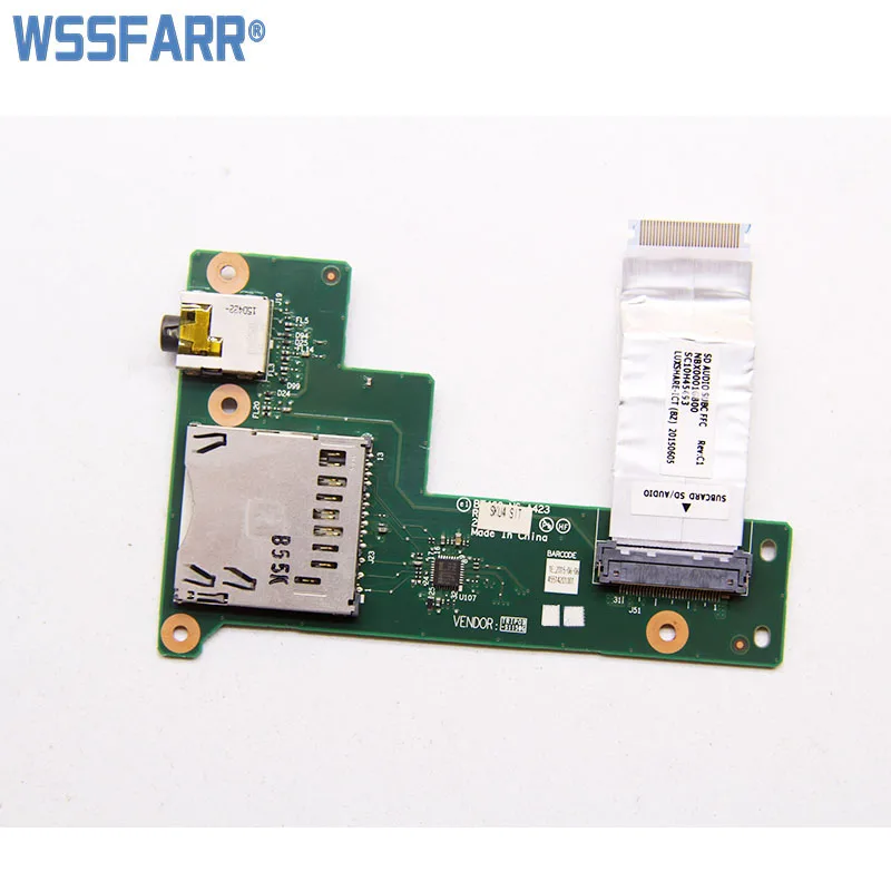 Audio board For Lenovo ThinkPad T460S laptop Card reader Audio sound headphone Jack board BT460 NS-A423 NBX0001G810