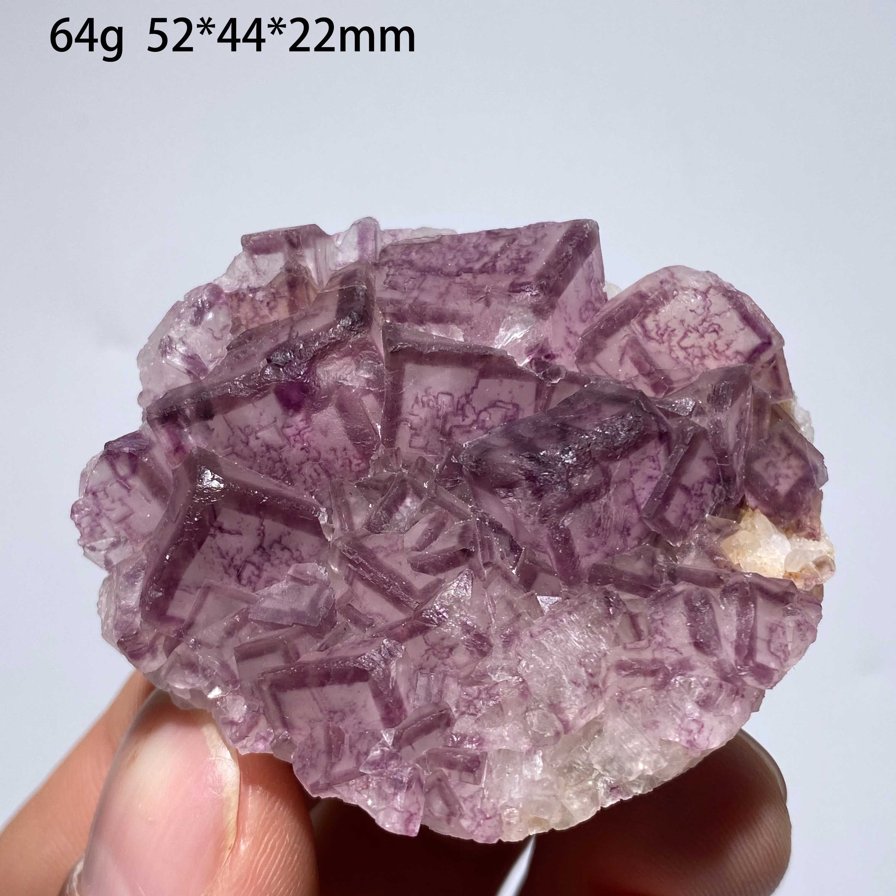 Natural Inner Mongolia Fluorite Quartz Crystal Ore Mineral Specimen Healing Stone For Home Decoration And Teaching