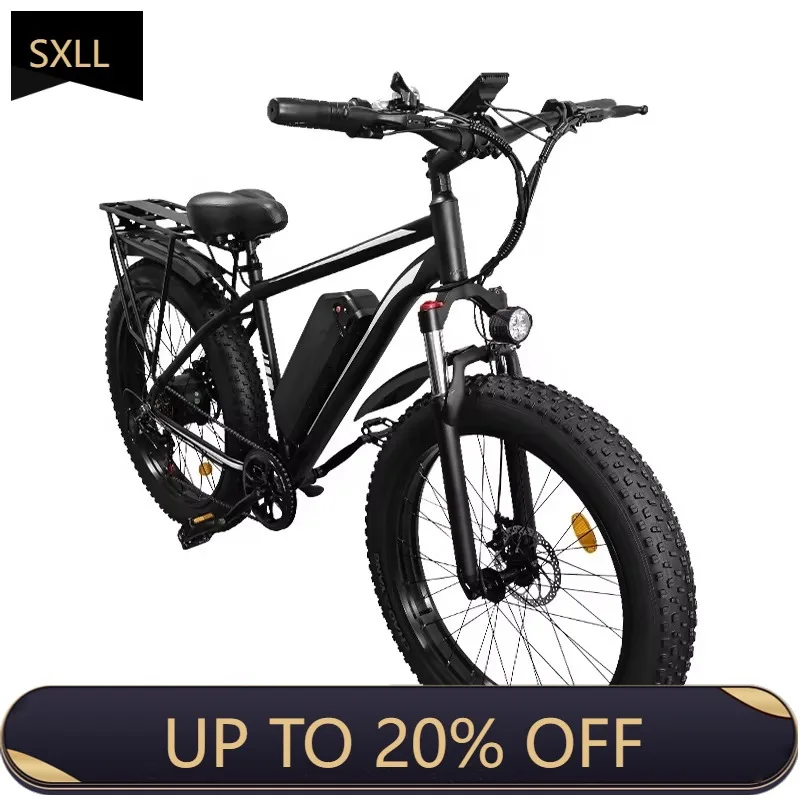

SXLL EB26 factory low cost 26/27.5/29 inch lithium battery electric bicycle adult electric bicycle 1000W 48v digital electronic