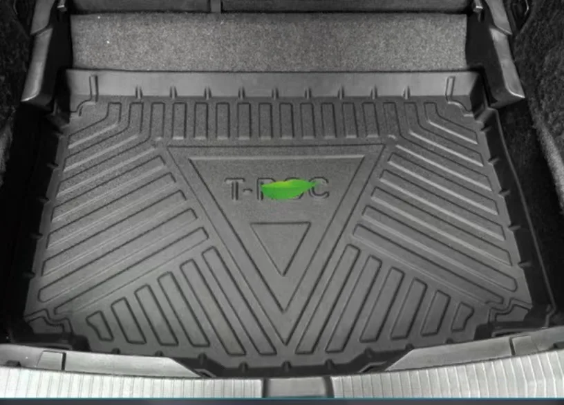 For Volkswagen ID.6 Crozz 7-seat All-Weather Car Floor Mats VW ID.4 Crozz 2021 2022 Trunk Mats Full Set Liner Non-Slip Odourless