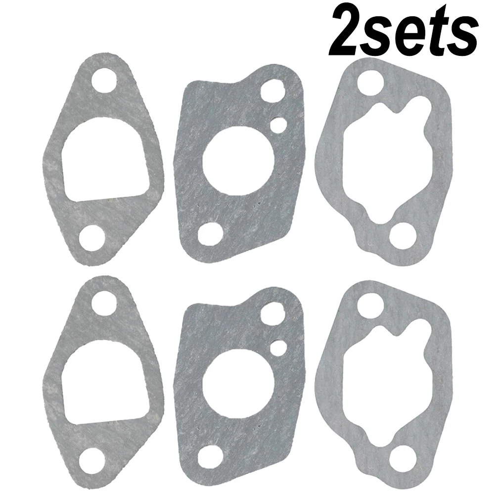 2Sets Carburetor Carb Gaskets Washer Snap Ring Starlock Fastener For Honda GX168 GX200 Engines 16212-ZH7-800 16221-ZH8-801