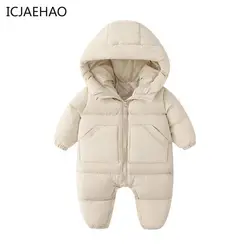 Newborn Baby Rompers Winter Coats Warm Baby Boys Costume Babie Girls Clothing Overall Baby Outwear Jumpsuits Children Clothes