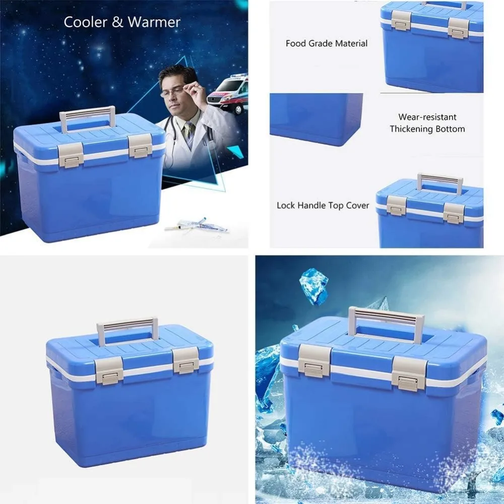 صندوق تبريد الثلاجة المحمول، مبرد كهربائي صغير للثلاجة، مبرد صندوق عزل، ثلاجة تبريد مكعب الثلج للخارجية