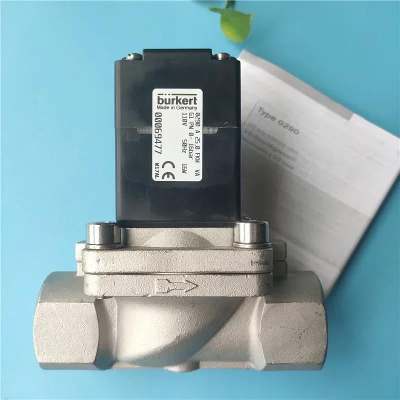 2026.4 Burkert0290 Vacuum Environment Special Electromagnetic Valve G1/2-G2 Specification Available From Baode