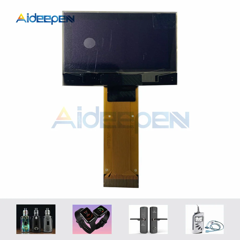 1.54'' OLED Monochrome Display Screen Module Plug in 24pin 128*64 SSD1309 Monochrome Dot Matrix Screen Module