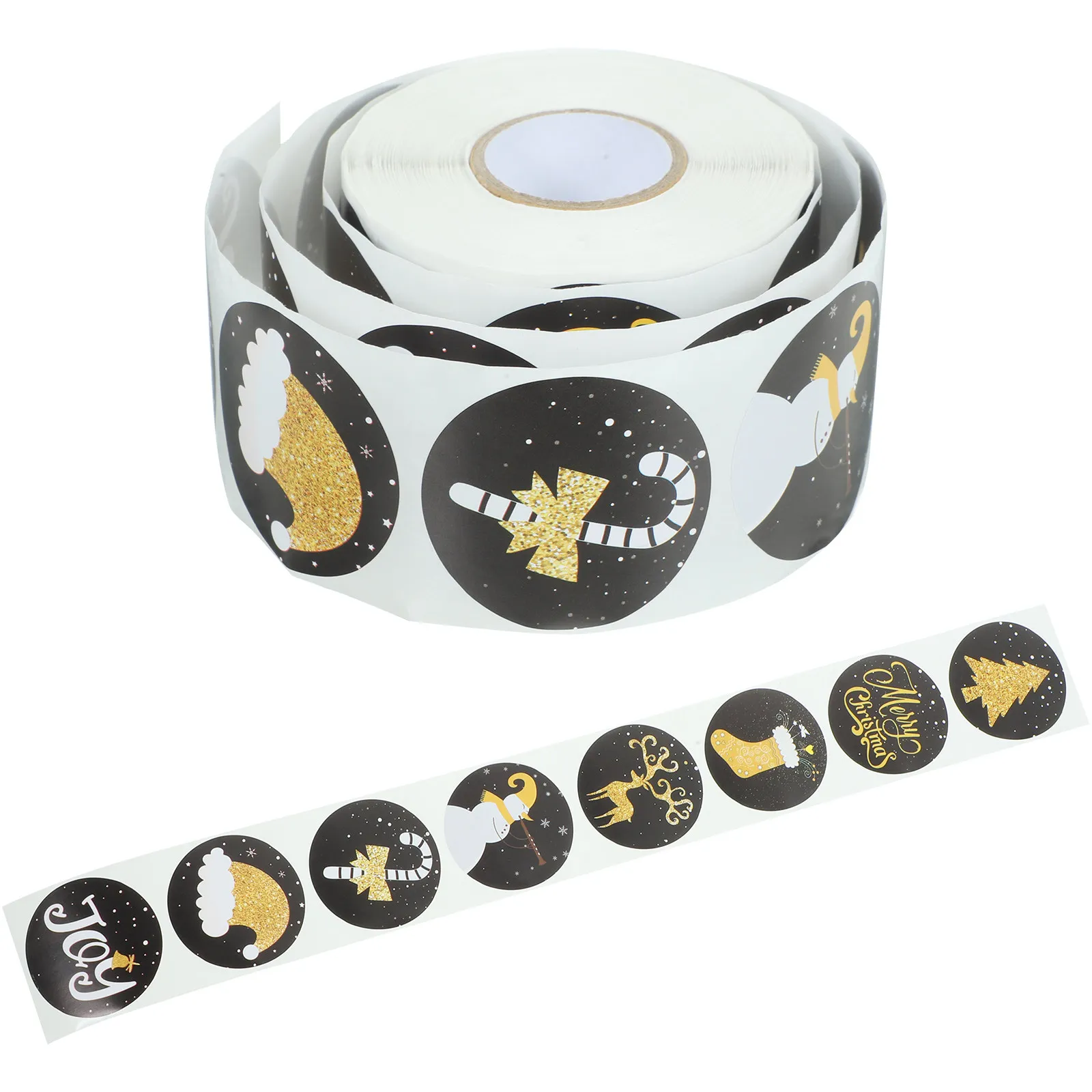 

Набор наклеек ручной работы для запечатывания подарков: рождественские декоративные наклейки-пломбы для подарочных коробок, этикетки для вечеринок, многофункциональные