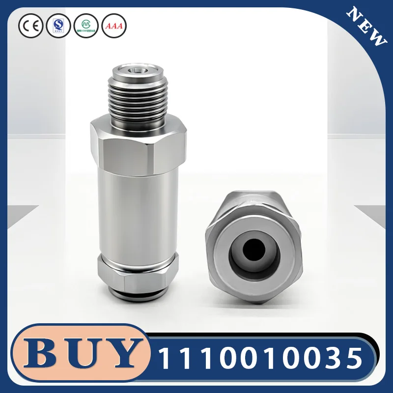Fuel Pressure Relief Valve Limiting Sensor 1110010035 Tail Wire Short: 1110010007  For Iveco Engine, Diesel Spare Parts  YG2733
