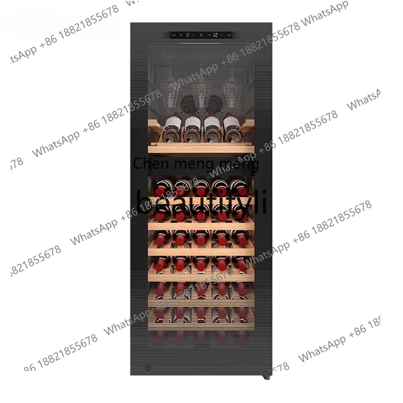 New arrive Red Wine Cabinet Constant Temperature Wine Home Ice Bar Small Refrigerator Dual Temperature Zone