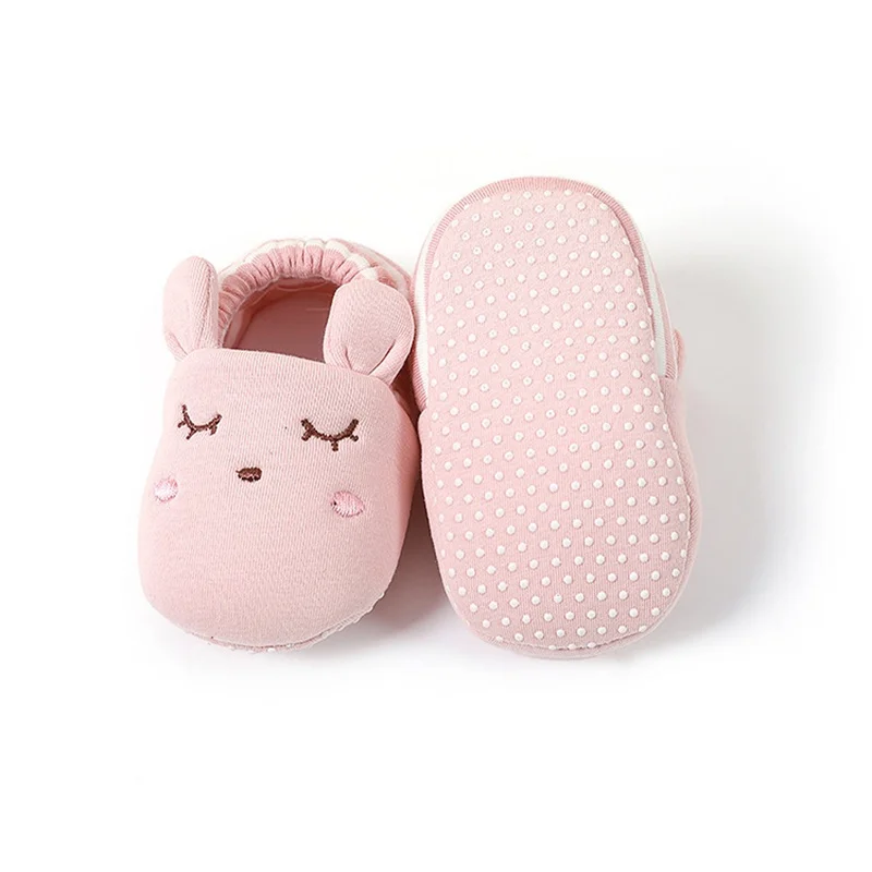 0-24M Baby Boys Girls Shoes Infant First Walkers Toddler Soft Sole Anti Slip Baby Floor Sneakers Sports Crib Shoes Spring Autumn