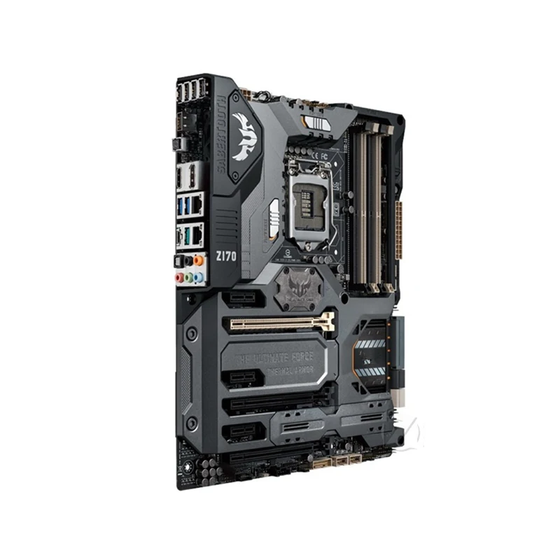 For Intel Z170 SABERTOOTH Z170 MARK 1 motherboard Used original LGA 1151 LGA1151 DDR4 64GB USB2.0 USB3.0 SATA3 Desktop Mainboard