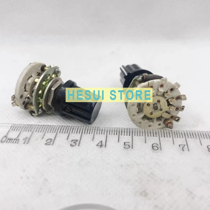 Ceramic substrate band switch small 1 knife 6 gears to 5 times with knob multi-channel switch diameter 22MM