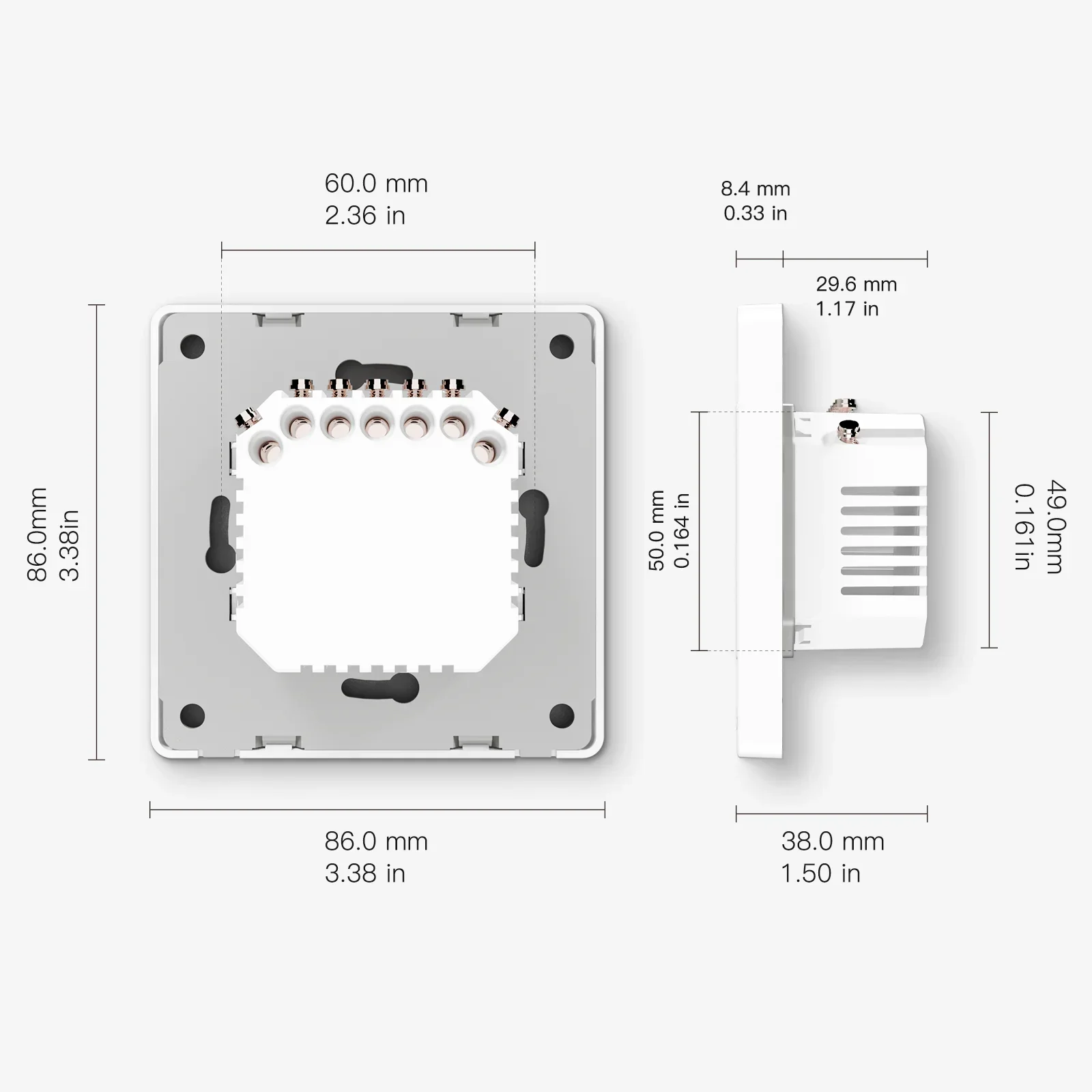 MOES Smart Light Switch Tuya ZigBee Star Ring Series No Neutral Wire nessun condensatore necessario Smart Life funziona con Alexa Google Home