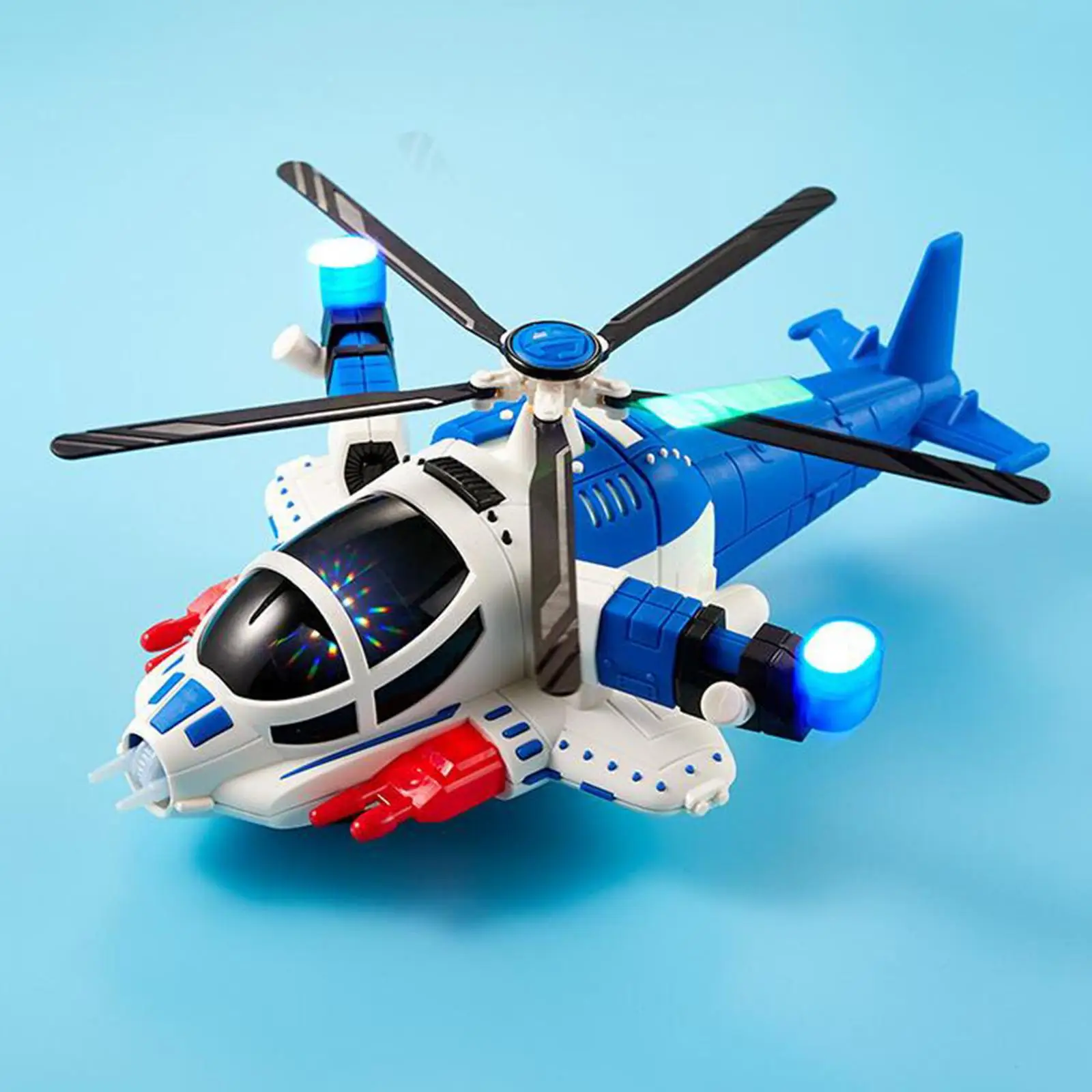 Helicopter with Lights and Music Airplane for Boys Girls Children Toddlers
