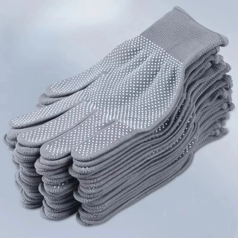 20 Pairs Nylon Coated Work Gloves - Anti-Slip Gardening & Driving Safety Gloves