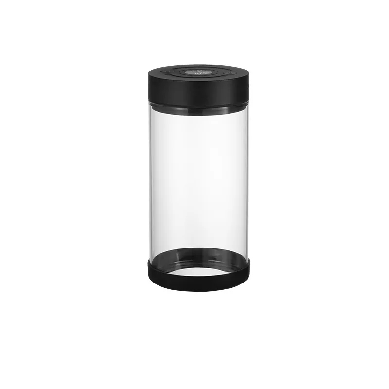 2026 Digital display electric vacuum storage coffee bean container for sealing and preserving nuts
