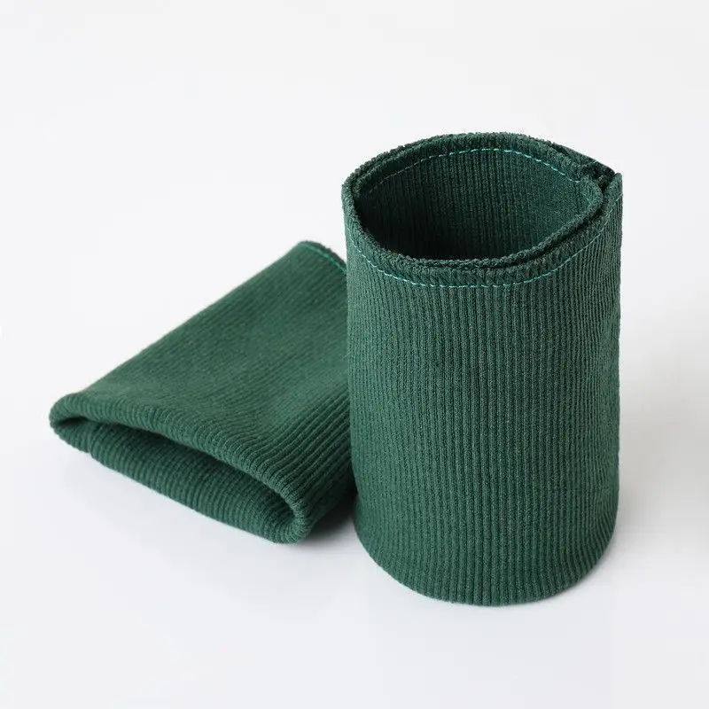 Threaded Knitted Cuffs, Down Jacket Anti-Dirty and Cold-Proof Sweater, Warm Sleeve Lengthened, Handmade DIY Elastic Closure