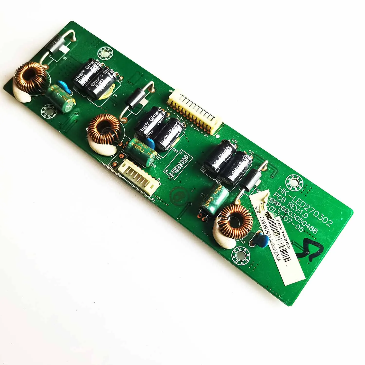 

T7000+ 2723 High voltage board E344144 KH-D FR-4 Constant current plate HK-LED270302 PCB REV:1.0 Equipped with screen LM270WQ1-S