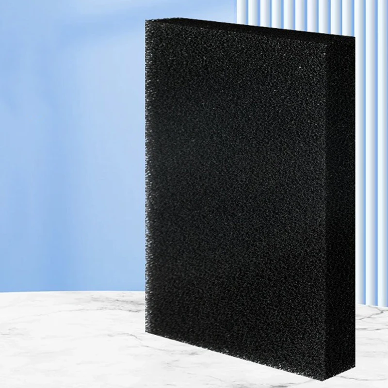 Esponja de filtro de acuario, algodón bioquímico, estanque de peces negro, medios de espuma biológica, bomba de agua, almohadilla de filtro, accesorios para acuario