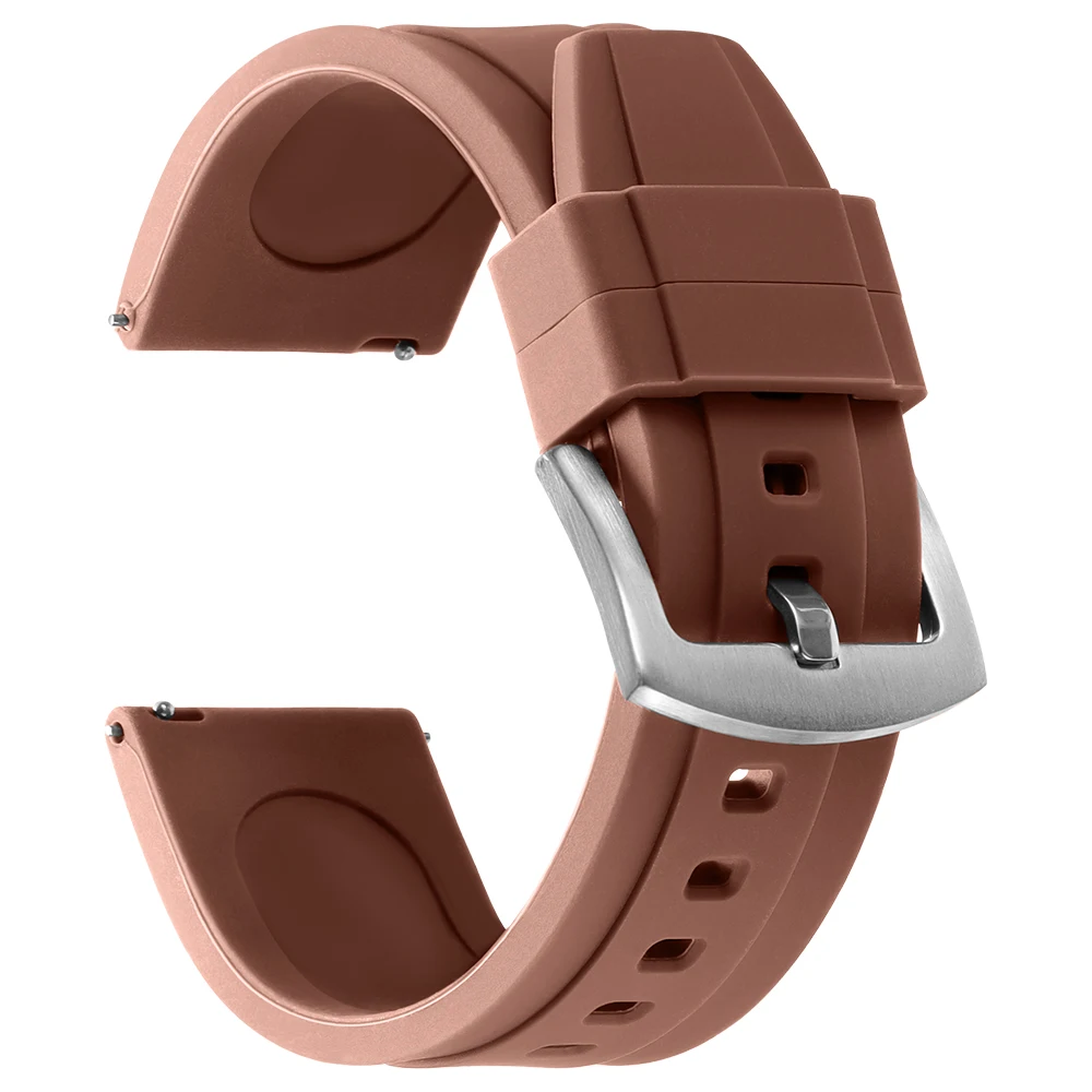 20mm 22mm Universelles wasserdichtes Gummiband für Rolex für Armani für Omega Armband Sport Silikon Uhrenarmband für Seiko Armband – Detail 31