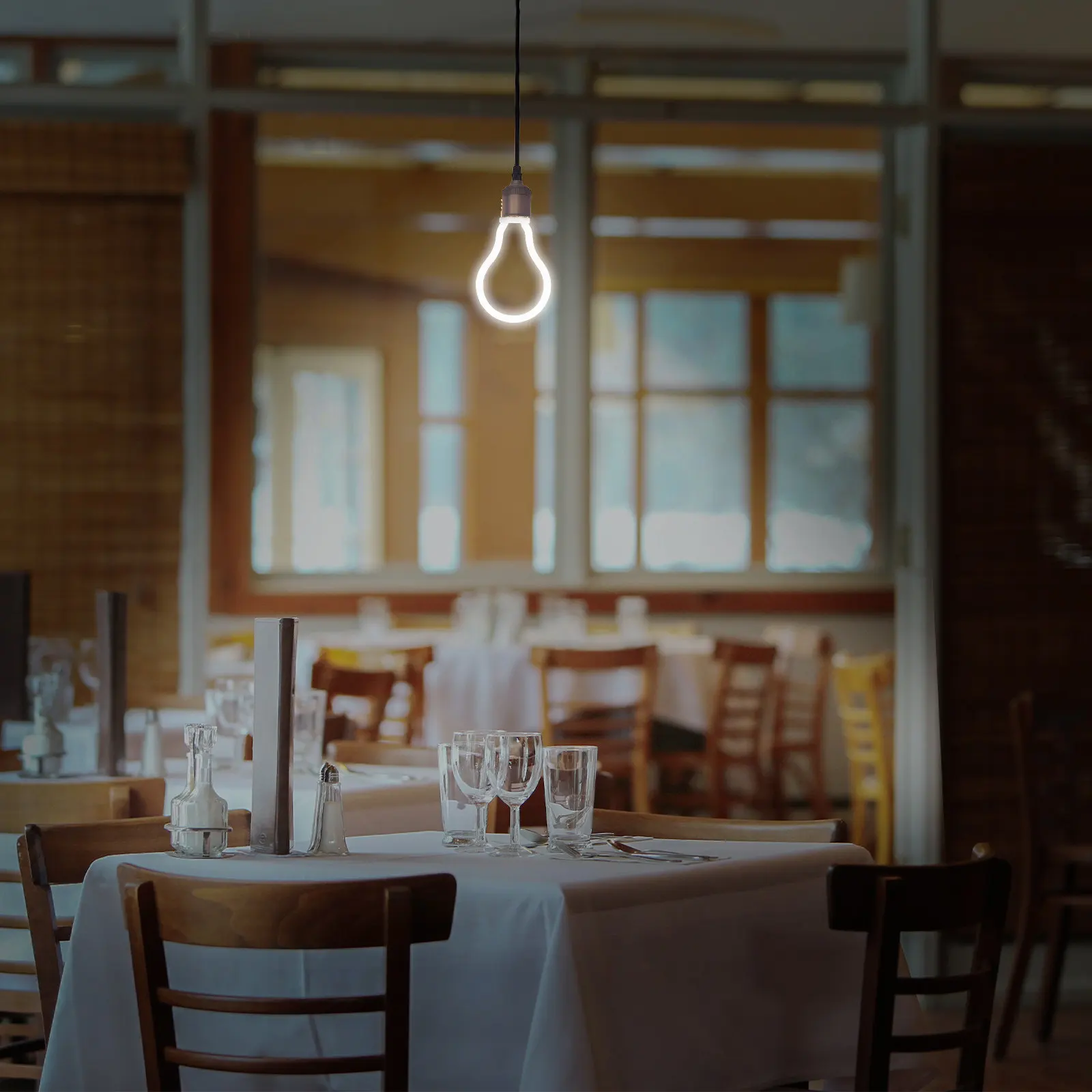 

1Pcs Retro Style Vintage LED Bulb Supple Filament Decorative Lamp Soft Warm Household Light Eye Protection Retro Style Bulb