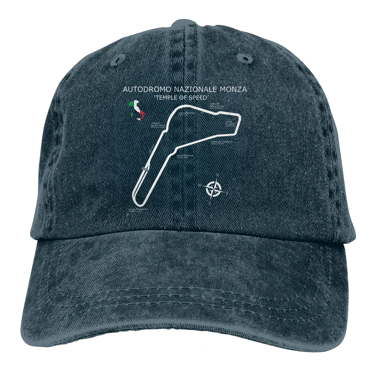 Nazionale Monza die Baseball mütze Peaked Capt Sport Unisex Outdoor benutzer definierte Ayrton Senna Hüte