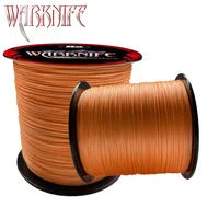 Warknife nuevo HALO naranja 300M 500M 1000M 1500M 2000M 8 hebras hilo de pescar trenzado mosca agua salada mar Japón hilo de pescar trenzado
