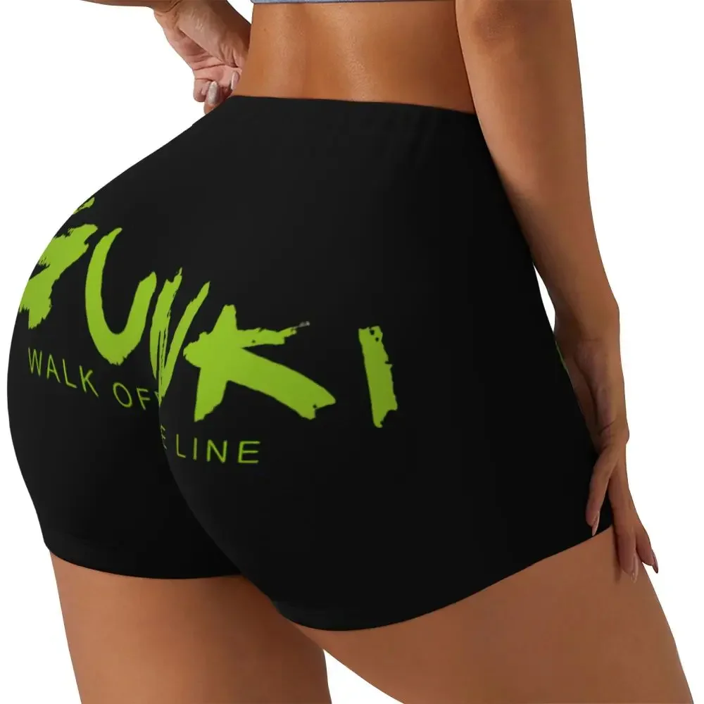 Pantaloncini da allenamento da corsa per motociclisti con logo Gunkis personalizzato per pantaloncini da yoga atletici da palestra da donna