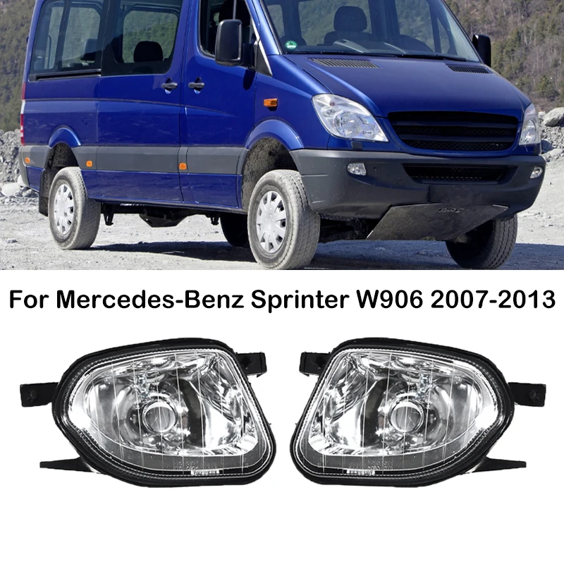 For Mercedes-Benz Sprinter W906 2007 2008 2009 2010 2011-2013 Car Front Bumper Fog Light Fog Lamp Assembly 9068200856 9068200956