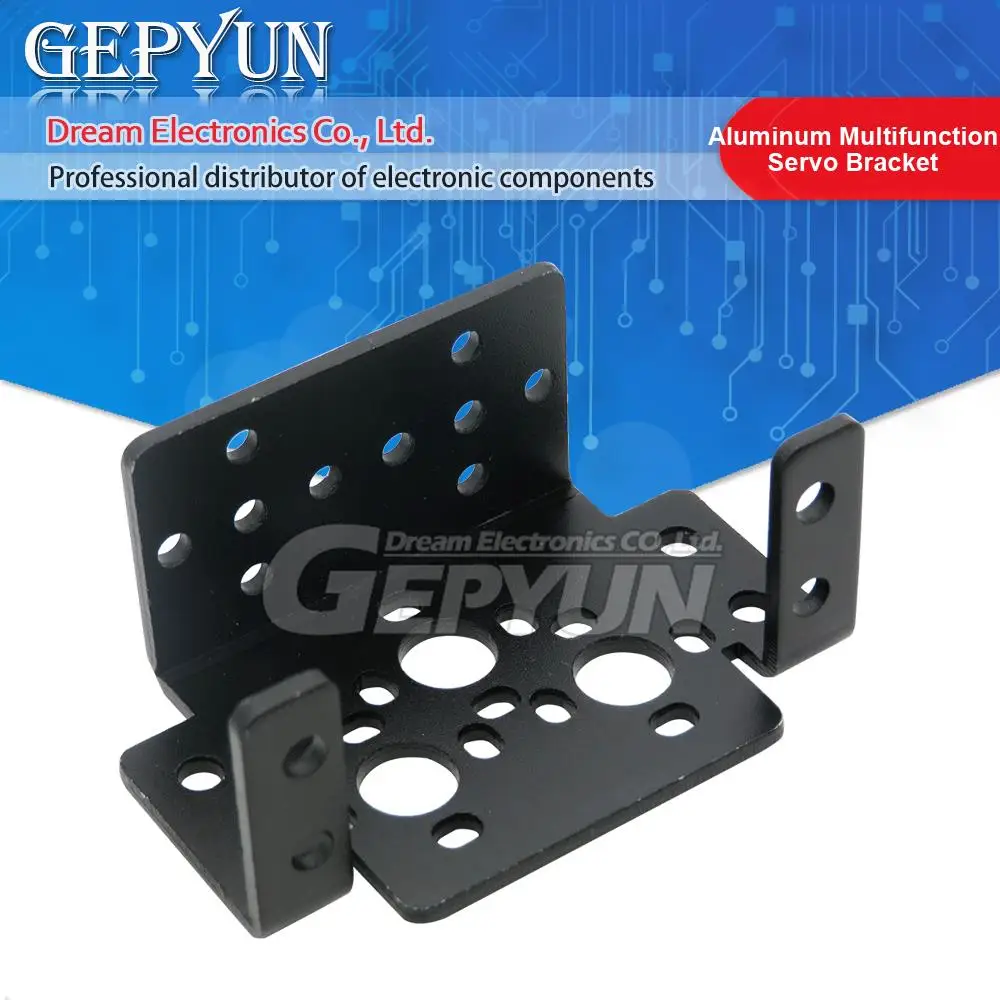Aluminum Multifunction Servo Bracket for MG995 MG996r Universal Support Robot Steering Gear Bracket