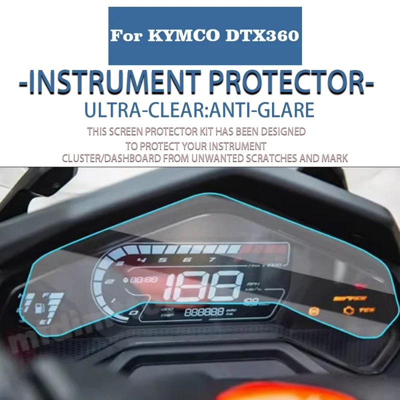 

Для KYMCO DTX360 Xciting S250 S350, защита экрана мотоциклетного инструмента