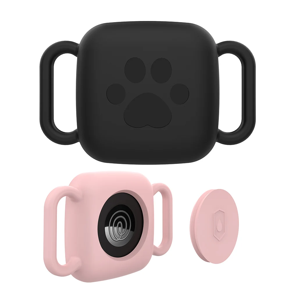 2 PCS Silicone Case for Tile Mate 2022 2024 Holder Case Protective Cover Sleeve Sturdy Secure Tag Holder for Pet Dog Cat Collar