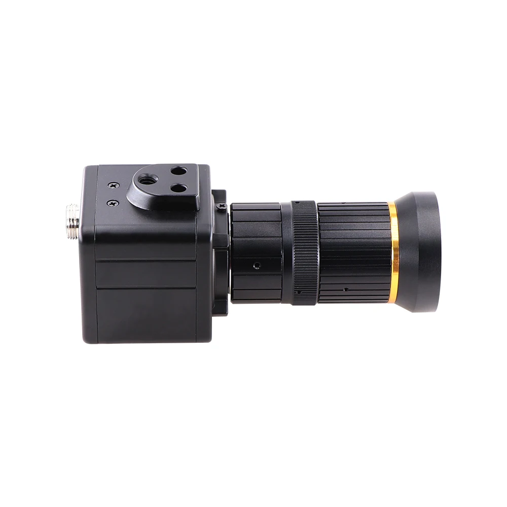 New 4K IMX415 CS 5-50mm Varifocal High Resolution 3840x2160 USB Camera UVC Plug Play Webcam for Windows Linux Android Mac