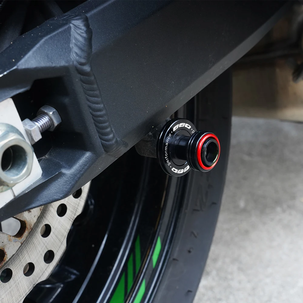 Für Triumph Trident 660 Trident660Tiger Sport 660 Daytona 660 2021-2025 2026 CNC Motorrad-Schwingenspulen-Slider-Ständerschrauben – Detail 3
