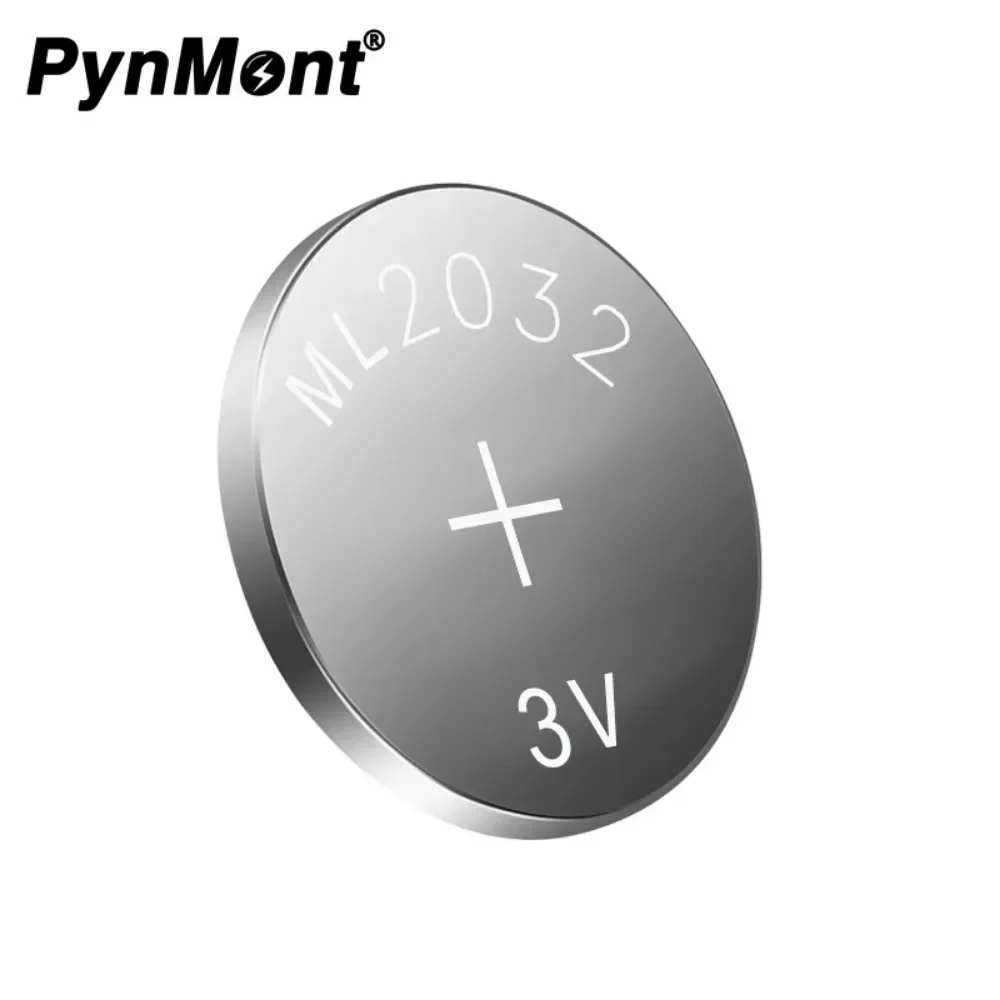 2 قطعة/الوحدة ML2032 3 فولت 60 مللي أمبير عملة خلية زر البطارية 2032 قابلة للشحن CMOS BIOS RTC احتياطية البطارية تحل محل CR2032