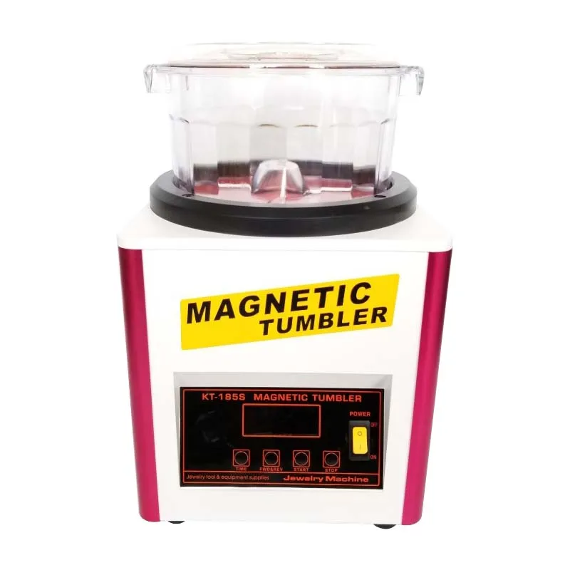 Gold Polishing Machine Digital Magnetic Polishing Machine Magnetic Tumbler Jewelry Polisher