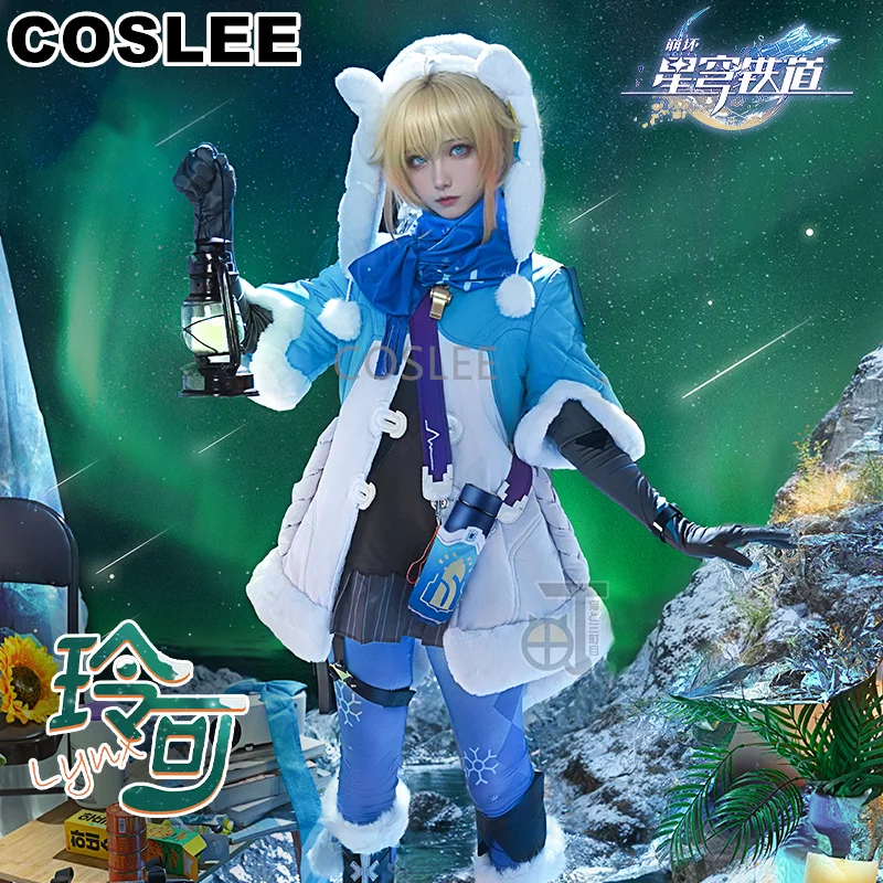 

COSLEE Honkai:Star Rail Lynx Cosplay Costume Game Suit Lovely Dress Uniform Role Play Halloween Party Outfit Women New 2023