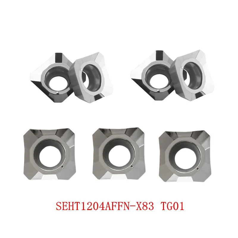 IRON ROOT SEHT1204AFFN-83,RCGT10T3MOE-AK,TG01 CNC Metal Lathe Cutting Tool Milling Aluminum Carbide Insert For  BAP300AR