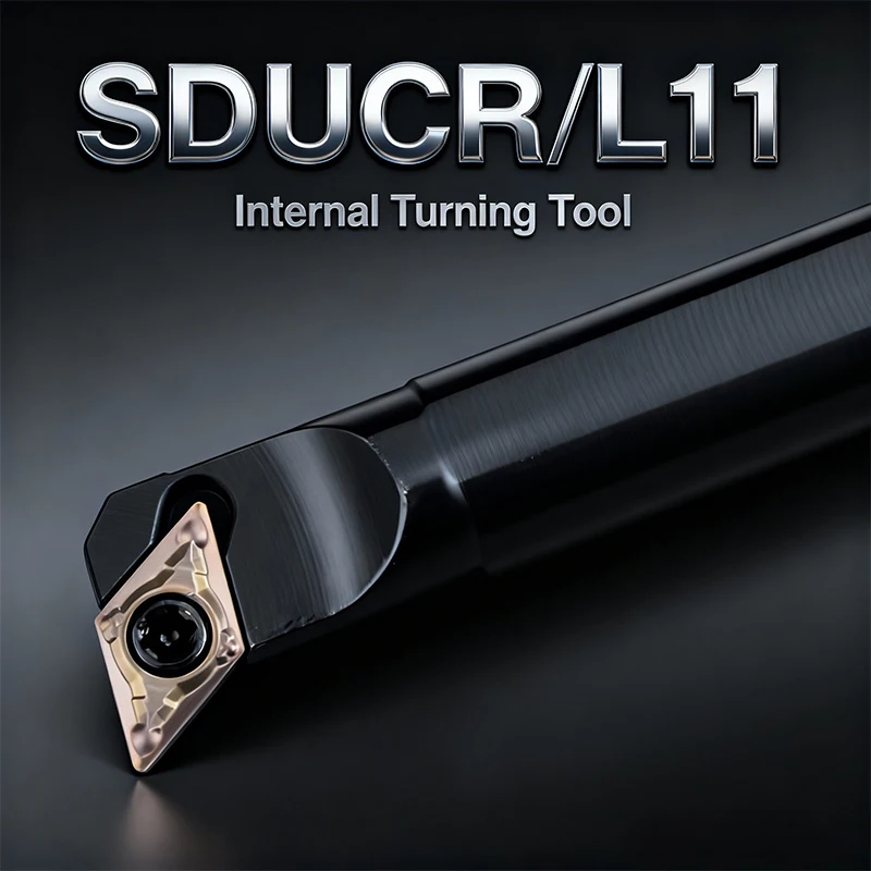 내부 선삭 공구 홀더 S16Q-SDUCR11 S25S-SDUCR11 S32T-SDUCR11 보링 바 DCMT 카바이드 인서트 선반 바 CNC 절삭 공구
