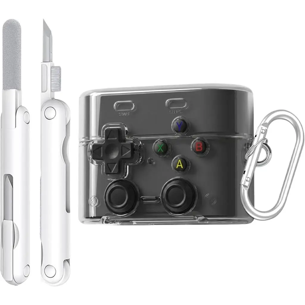 Case for Sony WF-1000XM6, 3D Click Sound Fidget Toy with Secure Latch and Phone Stand with Carabiner Cleaning Kit