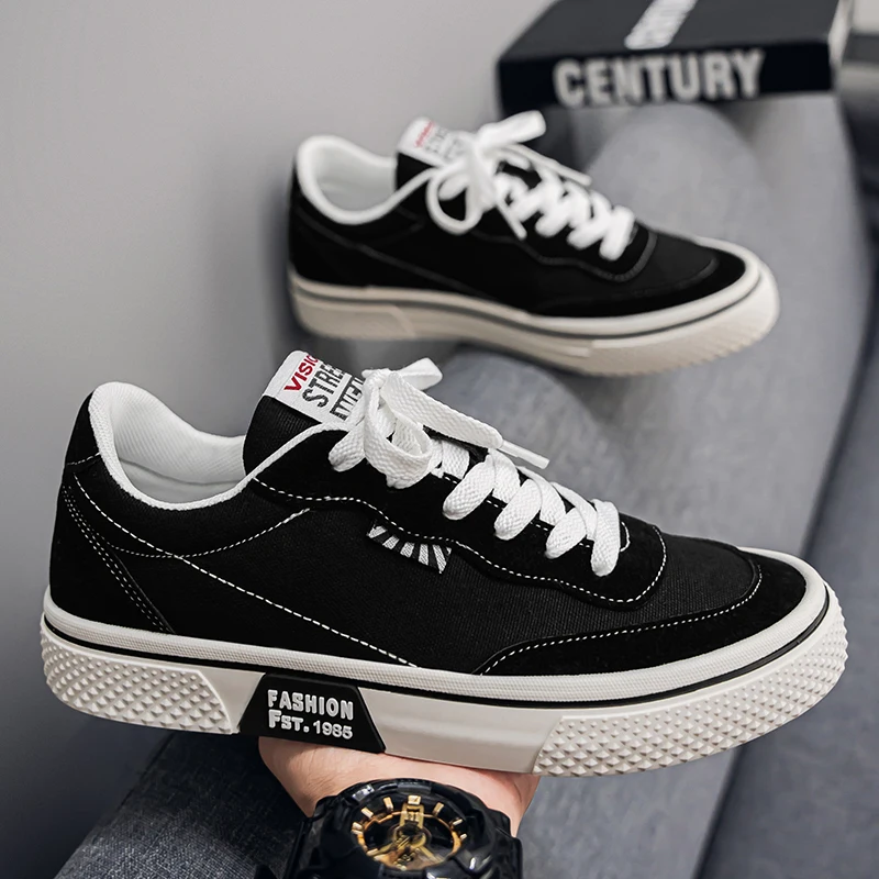

High Quality Size 48 Mens Shoes Sneakers Men Classic Vulcanized Shoe Flat Canvas Shoes for Men Comfy Breathable Casual Shoes