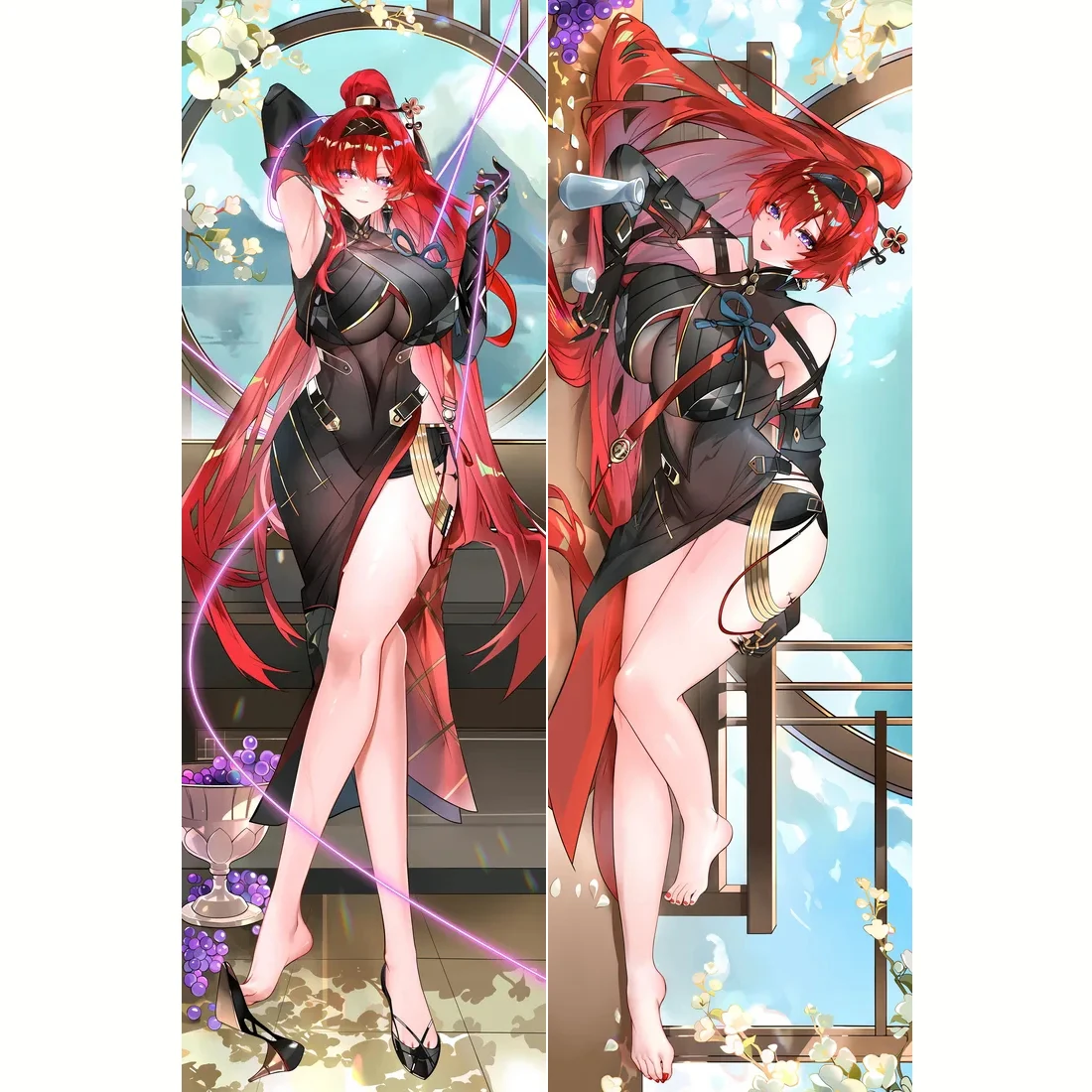 New Pattern Wuthering Waves Pillowcase Yinlin Dakimakura Customize Anime Game Hugging Body Pillow Case