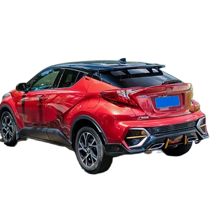 รถกันชนสําหรับ Toyota CHR IZOA 2018 2019 2020 bodykit กันชนหน้าด้านหลังชุดกันชน facelift ภายนอกครอบคลุมระบบ