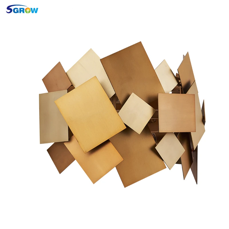 SGROW Gold Stainless Steel Table Lights Modern Art Designer Lamp Square Deformable Wall Lamp Bedroom Bedside Applique murale