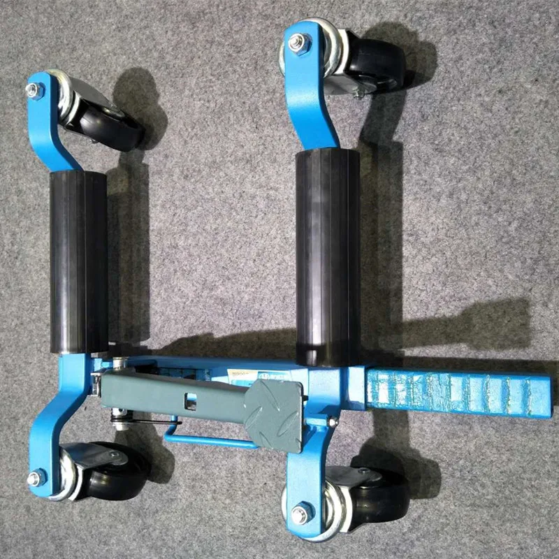 Manual Mechanical Car Dolly for Vehicle Relocation in Residential Areas Property Management and Traffic Enforcement Clearance