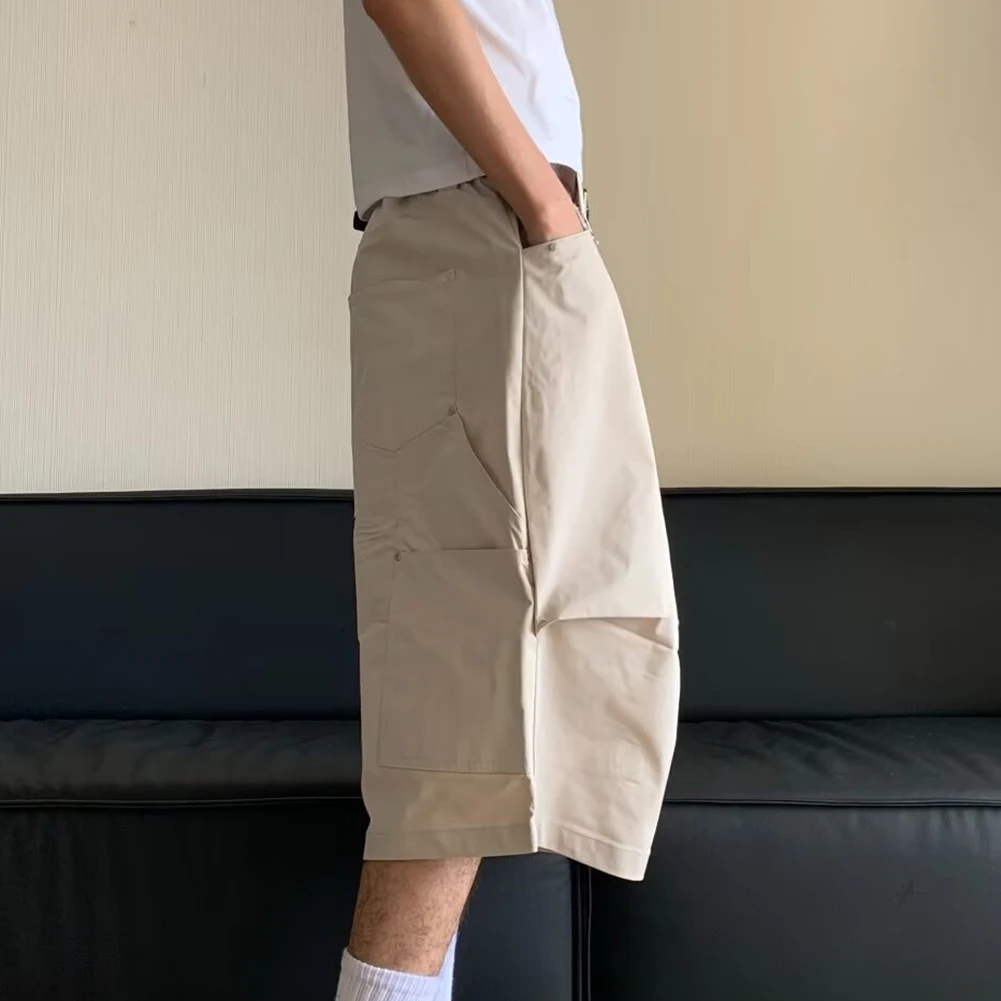 Casual Outing Casual Pants All Season Casual Pants For Men Comfortable Fit Medium Waist Style Polyester Fabric